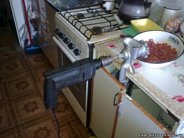 Электро-мясорубка