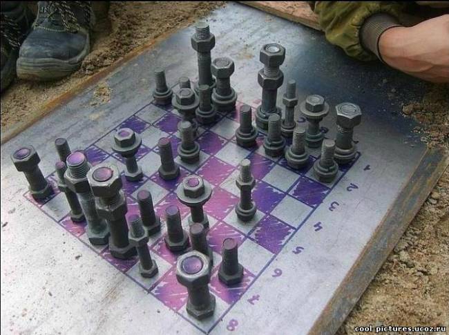 Прикольные шахматы