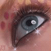 Серый глаз с блестинками на фото аву