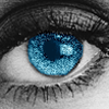 Серо голубой глаз анимация на аватарку