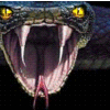 Ава змея, зубы