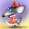 Красивая мышка на аву