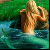 Девушка в воде картинка со спины на аву