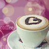 Чашка шоколадного кофе на аватарку