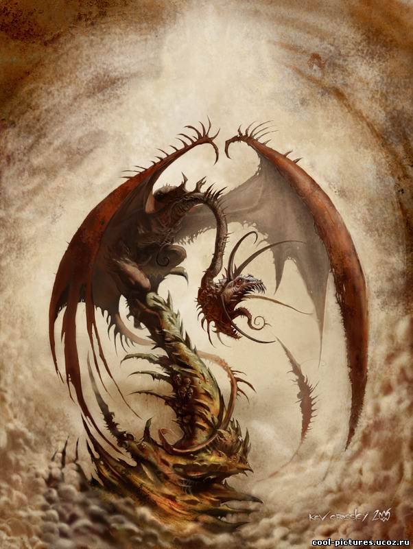 Интересный дракон