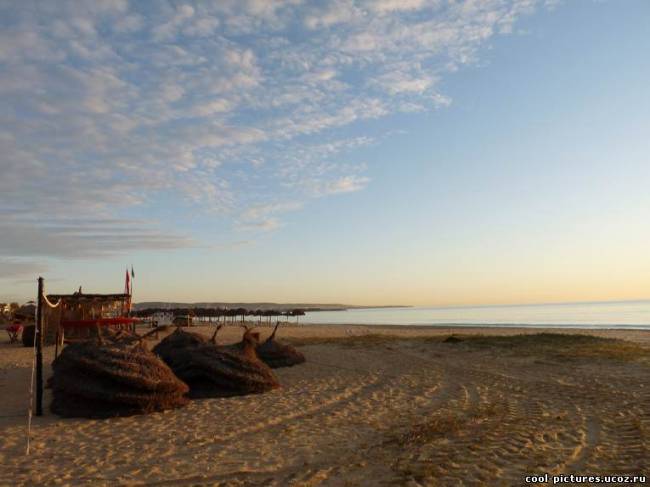 Пейзаж на берегу моря