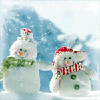 Снеговики на аву