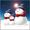 Три снеговика