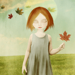 Рисунок про осень на аву