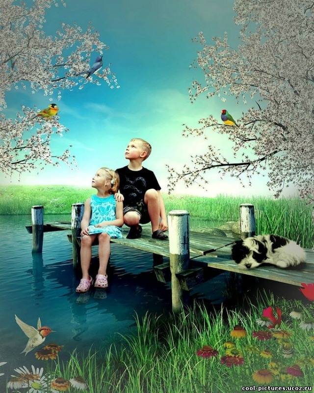 Сказочная природа с детьми