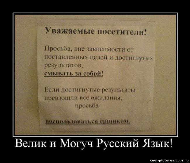 Великий и могучий русский язык