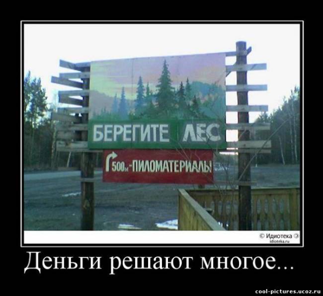 Демотиватор про деньги