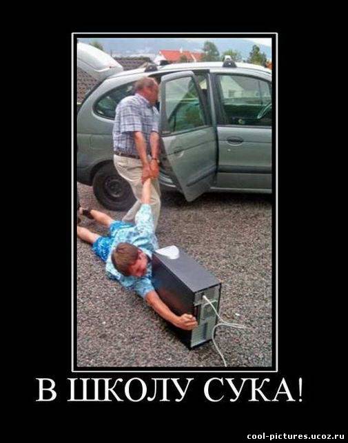 В школу сука