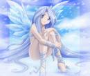 Ава аниме девочка ангел