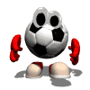 Анимация футбольный мячь