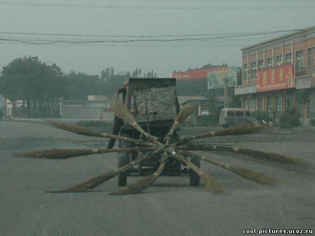 Прикольный трактор