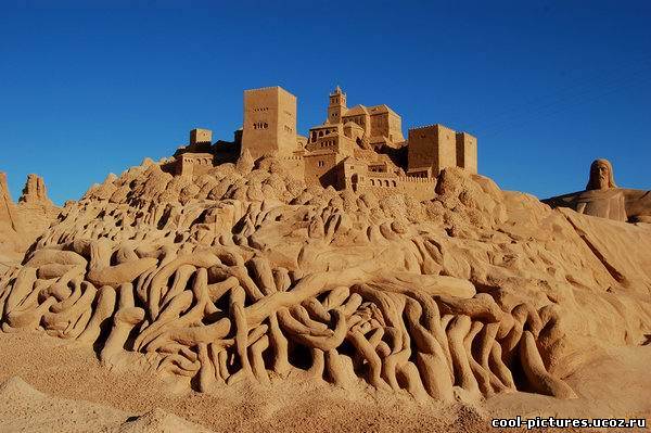 Песчаные скульптуры на фото